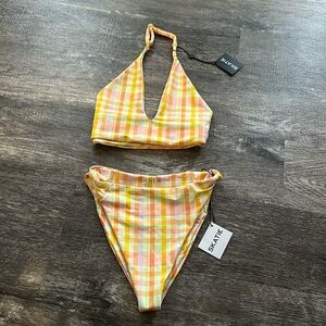NWT SKATIE bikini in Suva color